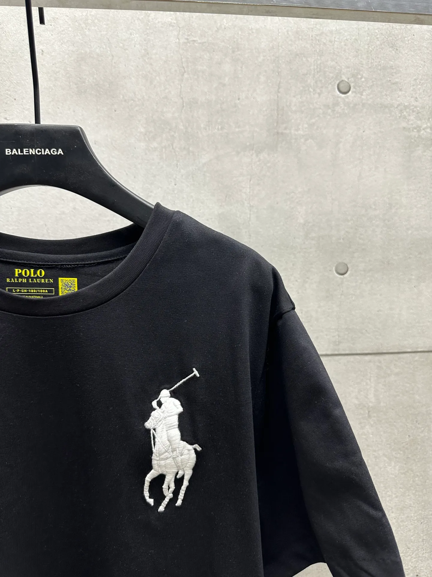 P150 #011 Ralph lauren Ralph Lauren series uses 260G high-definition fabrics, Behringer 1000-needle embroidery restores ZP, complete three-label accessories, color: white, black, size: S M L XL